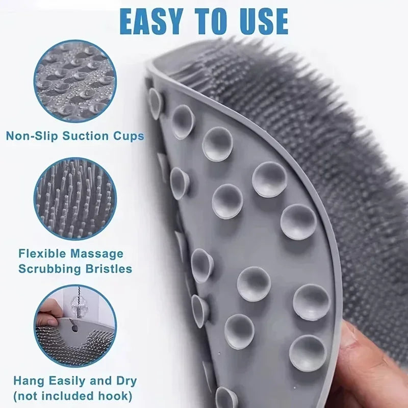 Shower Brush Body Cleanser Silicone Sponge