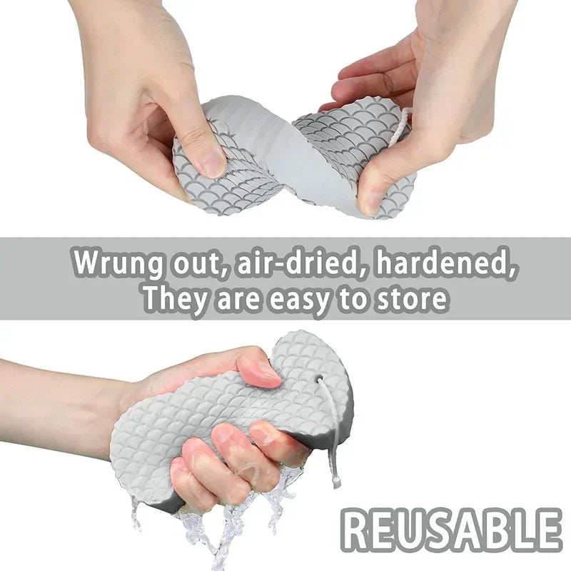 Shower Brush Body Cleanser Silicone Sponge