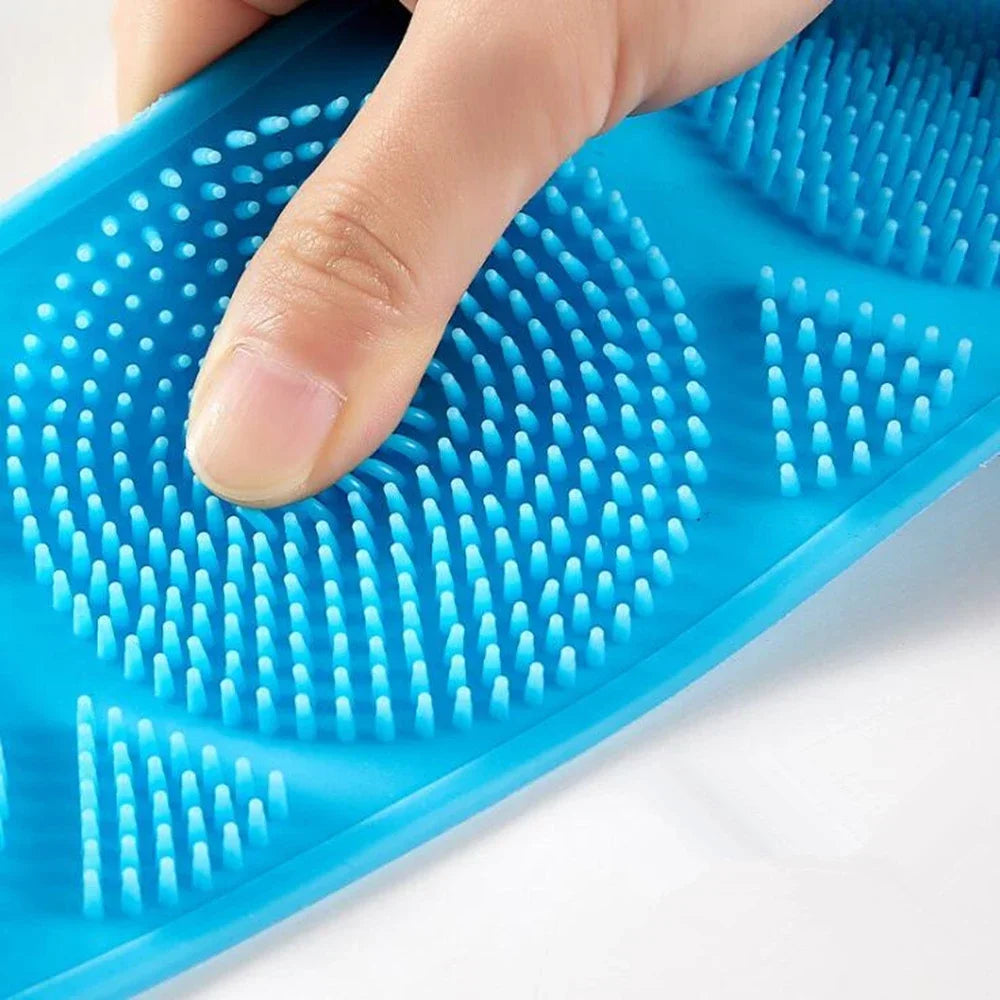 Shower Brush Body Cleanser Silicone Sponge