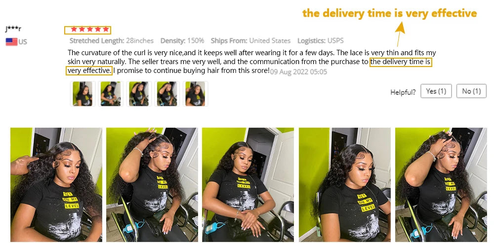 Curly Deep Wave Frontal Wig