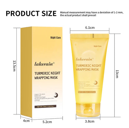 Jelly Cream Hydrolyzed Collagen Overnight Facial Mask Wrap