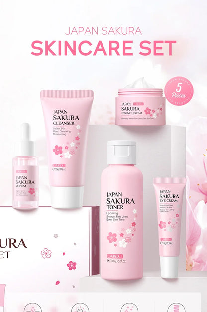 LAIKOU Sakura Kit 5 piece Skin Care Sets