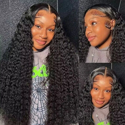 Curly Deep Wave Frontal Wig