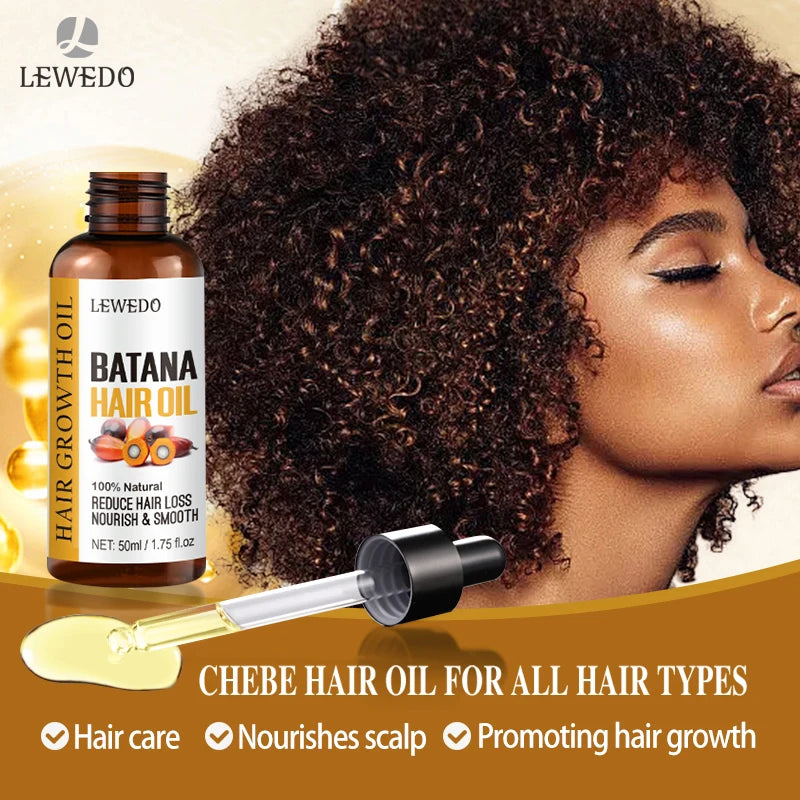 Lewedo Naturals Batana Oil Fast Hair Growth for Men Women