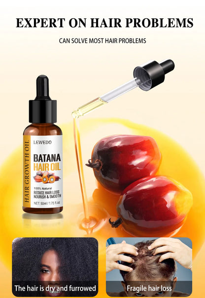 Lewedo Naturals Batana Oil Fast Hair Growth for Men Women