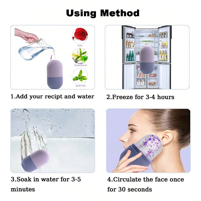 Ice Roller for Face and Eyes Silicone