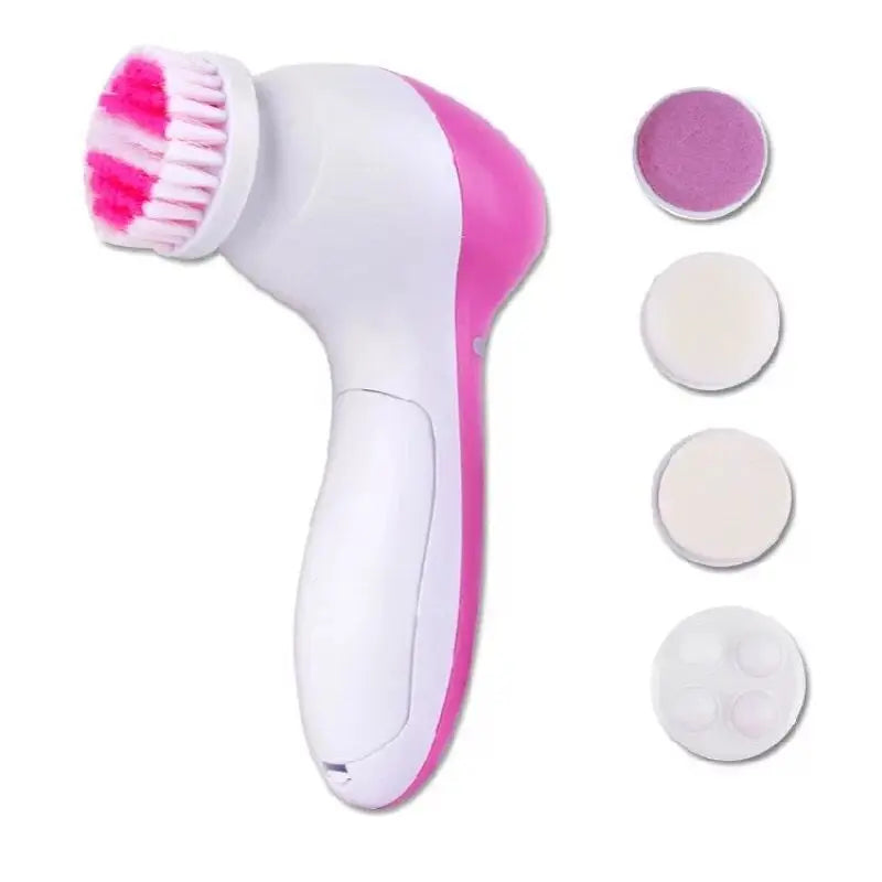 Electric Facial Cleaner 5 IN 1 Face Cleansing Brush