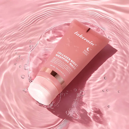 Jelly Cream Hydrolyzed Collagen Overnight Facial Mask Wrap