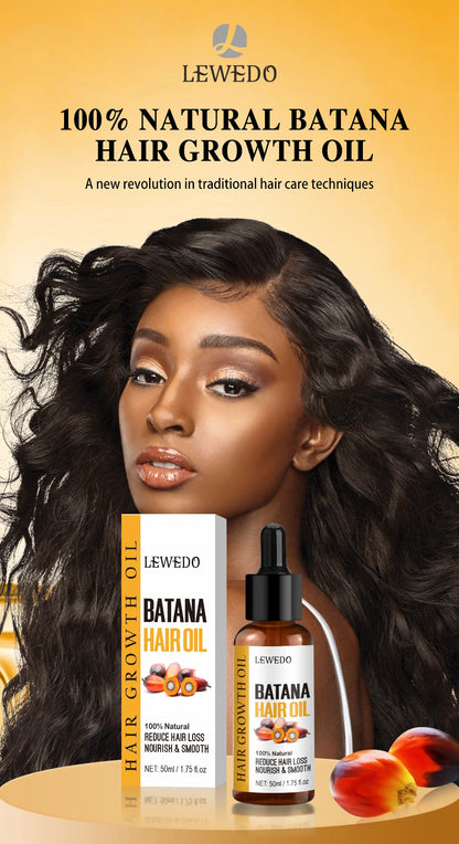 Lewedo Naturals Batana Oil Fast Hair Growth for Men Women