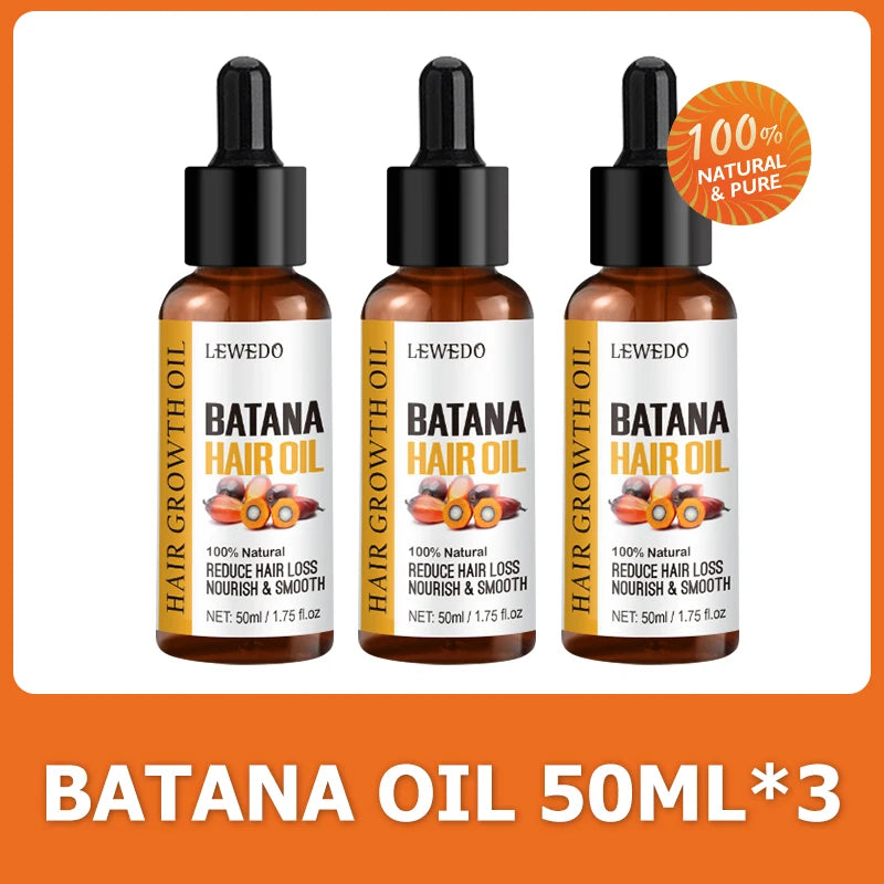 Lewedo Naturals Batana Oil Fast Hair Growth for Men Women
