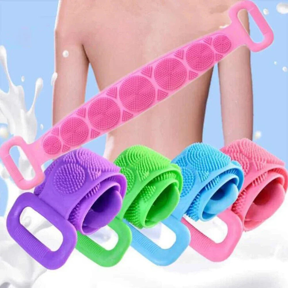 Shower Brush Body Cleanser Silicone Sponge