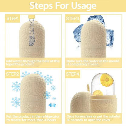 Ice Roller for Face and Eyes Silicone