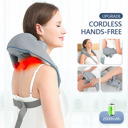 Wireless Neck And Shoulder Massager