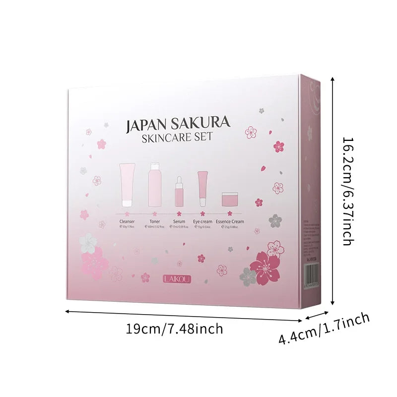 LAIKOU Sakura Kit 5 piece Skin Care Sets