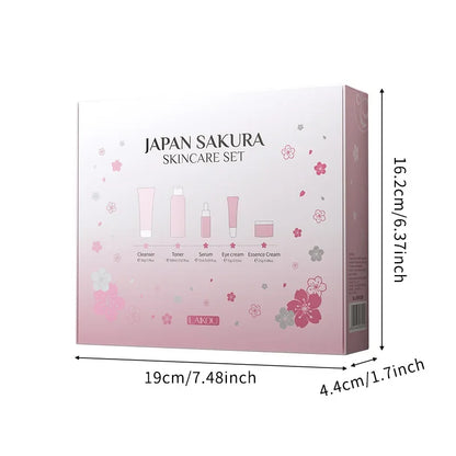 LAIKOU Sakura Kit 5 piece Skin Care Sets