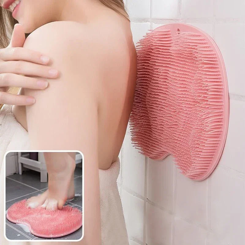 Shower Brush Body Cleanser Silicone Sponge
