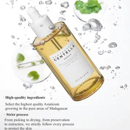 Madagascar Centella Asiatica Ampoule Facial Serum Moisturizer