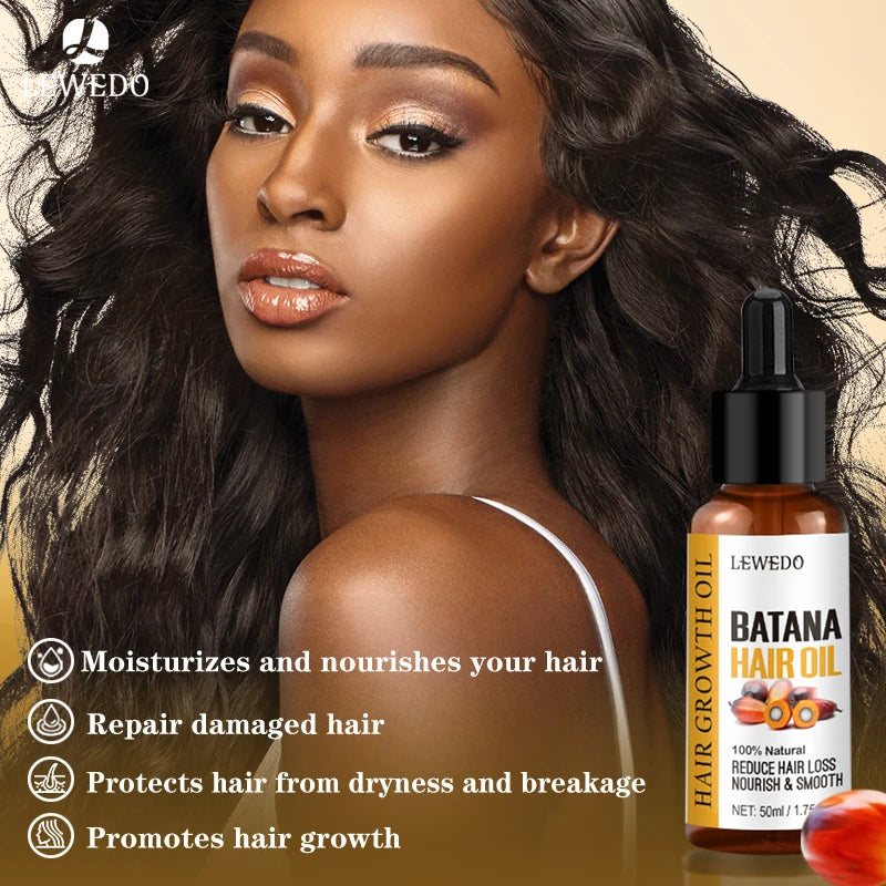 Lewedo Naturals Batana Oil Fast Hair Growth for Men Women