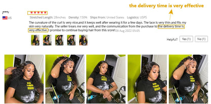 Curly Deep Wave Frontal Wig