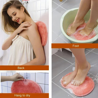 Shower Brush Body Cleanser Silicone Sponge