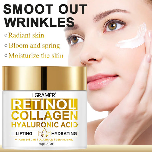 Retinol Anti Aging Face Cream Moisturizing Wrinkle Remover