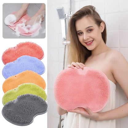Shower Brush Body Cleanser Silicone Sponge
