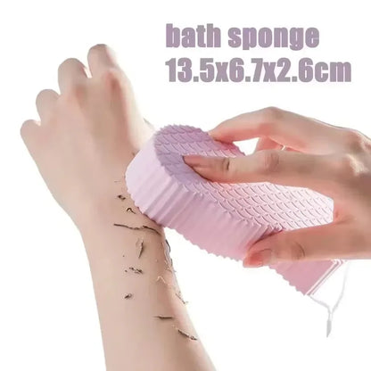 Shower Brush Body Cleanser Silicone Sponge