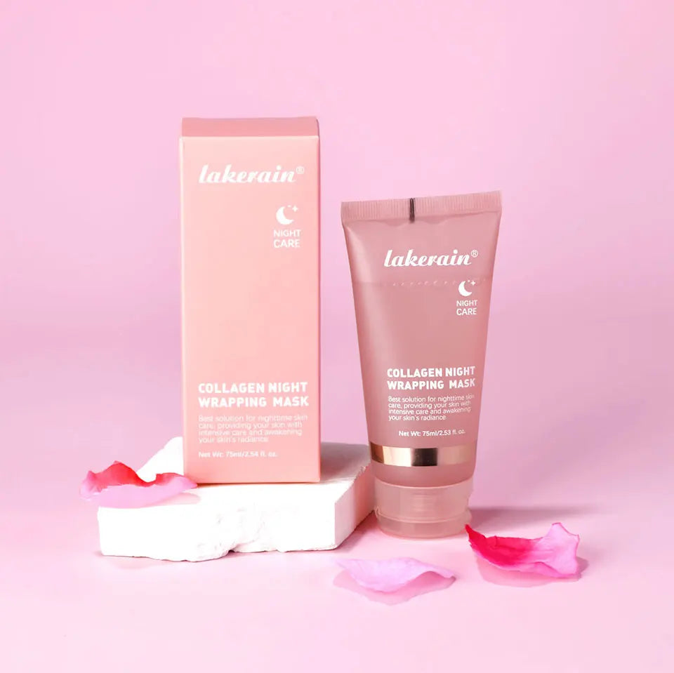 Jelly Cream Hydrolyzed Collagen Overnight Facial Mask Wrap