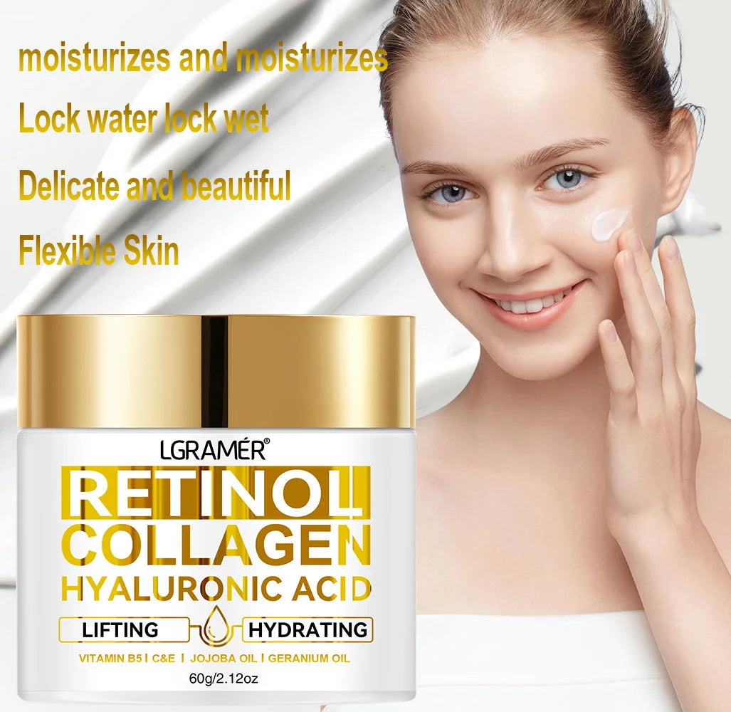 Retinol Anti Aging Face Cream Moisturizing Wrinkle Remover