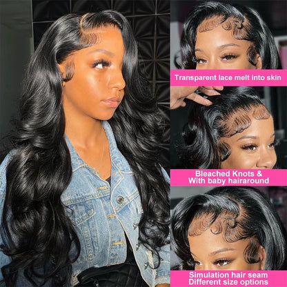 Lace Frontal Wig Human Hair 360 Brazilian
