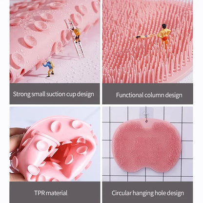 Shower Brush Body Cleanser Silicone Sponge