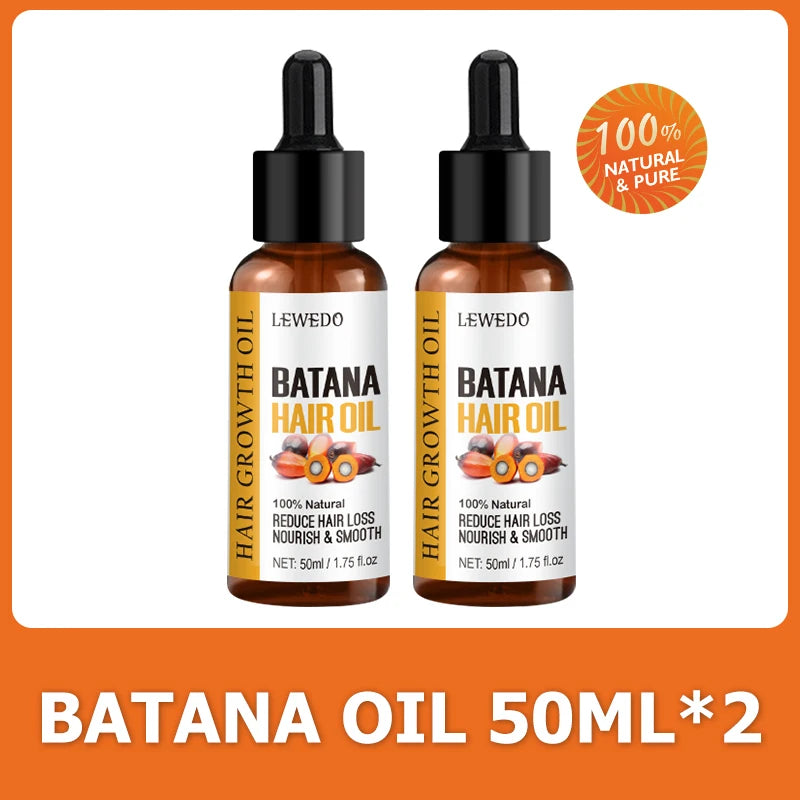 Lewedo Naturals Batana Oil Fast Hair Growth for Men Women