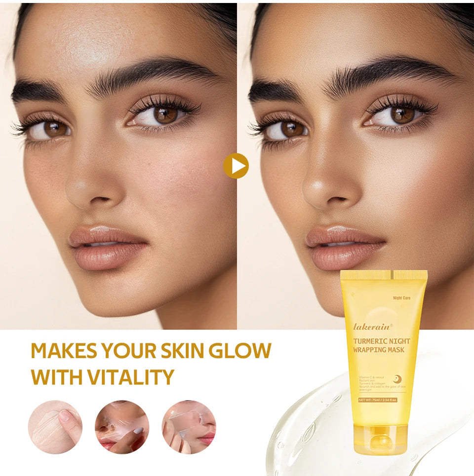Jelly Cream Hydrolyzed Collagen Overnight Facial Mask Wrap